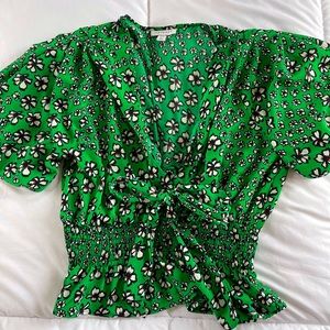 Women’s Topshop Puff-sleeve top